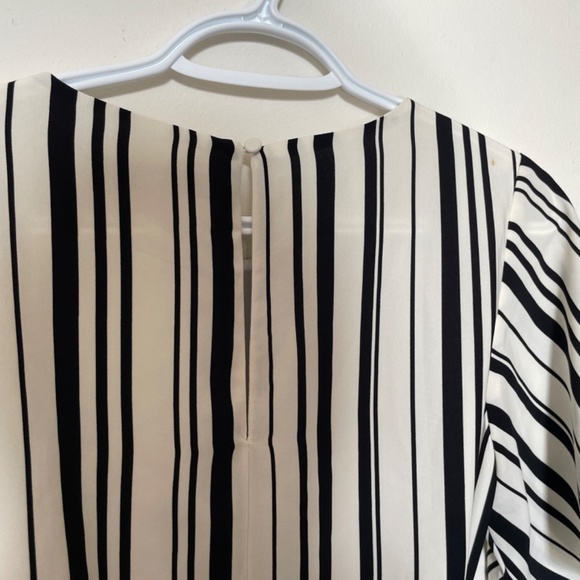 H&M Short-Sleeves Belted Striped Dress (Size 4) - Picture 7 of 9